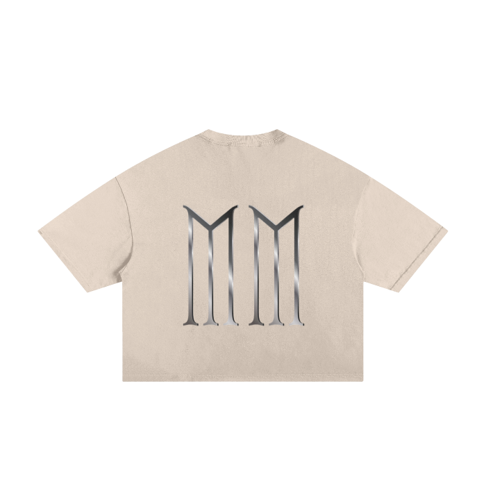 Muddy Mansions Classic Frayed Boxy Tee - 250 GSM