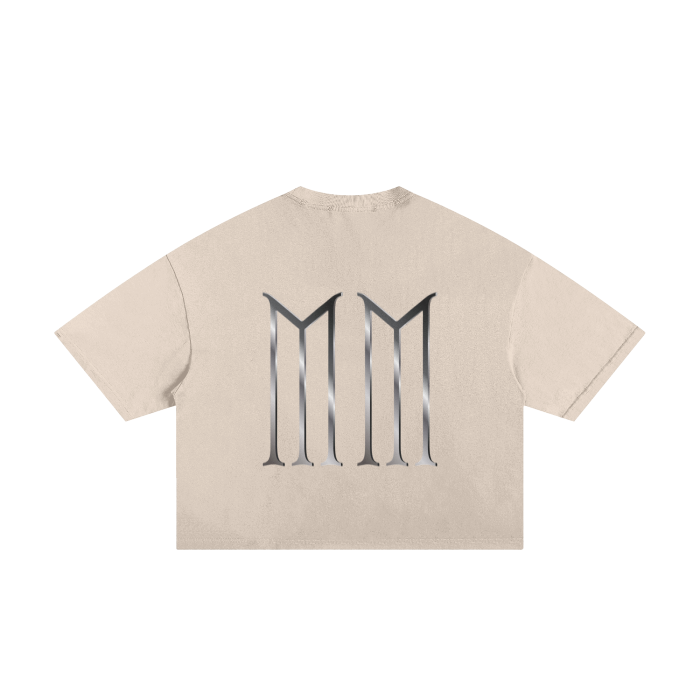 Muddy Mansions Classic Frayed Boxy Tee - 250 GSM